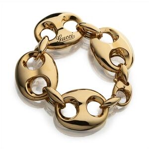 Gucci Women's Gold Link Bracelet (New w/o Tags)